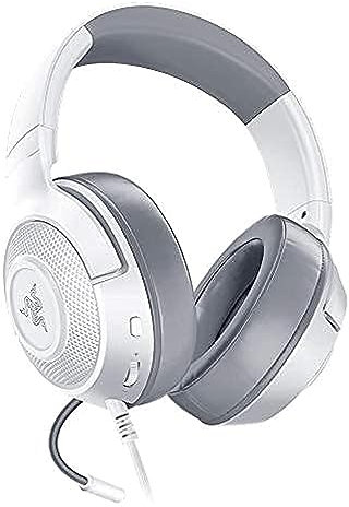 Razer Kraken X - Casque de jeu filaire multiplateforme (Confort Ultra-Légère, On Positionnel Clair Et Précis, Ultra-Légère, Commande Audio Pratique, Compatibilité Entre Platesformes) Mercure