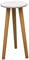 MCDSAJ Wooden Small Round Side Table Plant Stand,Indoor Tall Plant Stand Wood Planter Holder for Flower Pots Modern Home Decor
