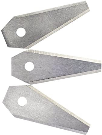 ISE 3 Stück Bosch Indego Klingen Ersatzklingen aus Edelstahl: F016800321, ersetzt F016800321