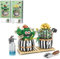 Pasyru Juego de construcción de bloques de construcción de cactus, bonsái, bloque de construcción de cactus abultado, mini kit de construcción, juego de construcción de flores artificiales creativas,