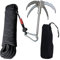 Sparklenut Grappling Hook, Faltbarer Kletterhaken, Grappling Haken mit 4 Klettern, Edelstahl Survival Claw für Outdoor Camping Wandern Baumklettern