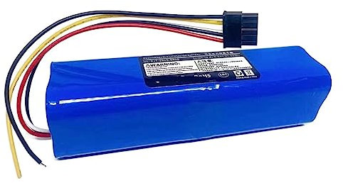 Ion de Litio de 6800 mAh, Compatible con CECOTEC Conga 4090 4490 4690 4590, Accesorios for Robot Aspirador, Repuesto de batería (Color : F)