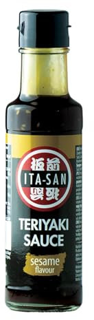 ITA-SAN Salsa Teriyaki con sabor a sésamo, salsa sazonadora con aromas orientales, 1 x 150 ml