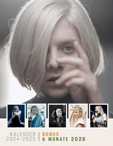 Kalendar 2024 - 2025: Promi- und Unterhaltungs kalender, umweltfreundlich, Jan 2024 bis Jun 2026, 30 Monate, 17 x 11 geöffnet, dickes und stabiles ... für geliebte Fans, deutsche Feiertage,