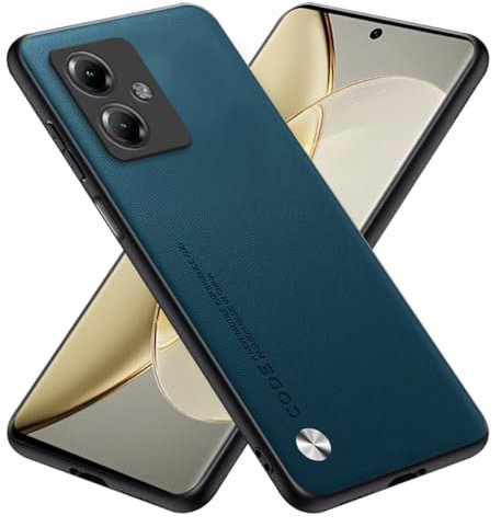 RankOne Coque Compatible avec Motorola Moto g14 (6.5), Etui en Silicone Housse - Saphir