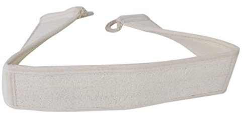 minkissy Estropajo De Baño y Ducha Lufa Natural Espalda Exfoliante Correa De Masaje