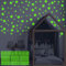 ECHOCUBE 432STK Im Dunkeln Leuchtende Aufkleber, 3D Sternedecke, Kinderzimmer Wandaufkleber, DIY Fluoreszierende Stern Aufkleber Für Baby's Schlafzimmer, Kinderzimmer, Wohnzimmer Dekoration