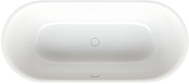 BetteLux Oval, Badewanne 170x75x45cm, 3465-000AS, Farbe: Weiß glänzend
