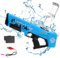 Elektrische Wasserpistole, Premium Water Gun mit 1200mAh Aufladbarer Akku, Lange Ausdauer, 33 FT Großer Reichweite Automatische Wasserspritzpistole für Kinder und Erwachsene (Blau)