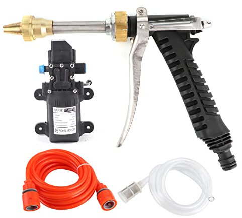 Enlybee Nettoyeur Haute Pression 12V 130PSI pour Voiture et Maison - Portable et Efficace
