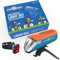 SPEED BUDDIES Kinder Fahrradlicht Set – StVZO LED Front- & Rücklicht, USB-C, für Kinderfahrrad, bunt & kindgerecht (orange/blau+blau)