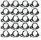 Easily Manage Your Hoses with this Reliable Set of 20 Nylon Clip Ratchet Clamps (φ16mm)