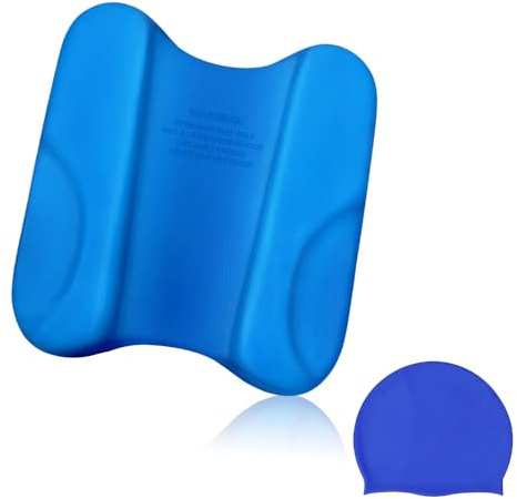 Pull Kick Schwimmbrett Kinder & Erwachsene, Swim Training Tool 2-in-1 Floating Aid for Competitive Swimmers or Beginners, Pullbuoy optimierung der Technik und Wasserlage beim Schwimmtraining