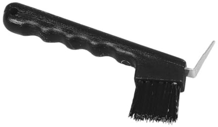 Oypla Coco Equestrian Hoof Pick Scraper with Brush