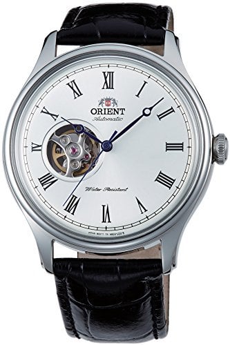 Orient Unisex Erwachsene Analog Automatik Uhr mit Leder Armband FAG00003W0