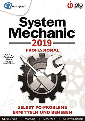 System Mechanic 2019 Pro | Professional | 1 Jahr | PC | PC Aktivierungscode per Email