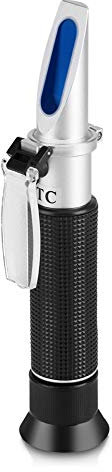 HEEPDD Professionelles Refraktometer, Handheld Alkohol 0-80% Test Refraktometer, Wein Tester Meter Messinstrument