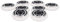 Hyper 8 Inliner Rolle Instinct Rollen 80mm/82a + Kugellager ABEC 5