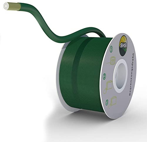 5 m Boundary Cable for Robotic Lawnmower, Lawn Mower, Lawn Robot Accessory Set, Boundary Wire for Search Cable, Compatible with Gardena/Bosch/Husqvarna/Worx/Honda/ROBOMOW/iMow / Diameter 2.7 mm