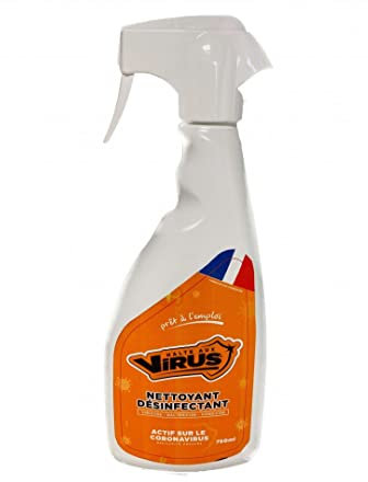 Venteo Bactericidal Cleaner for All Surfaces - Orange - Adult - Virucidal and Fungicide Treatment