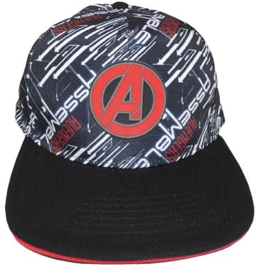 Heroes Inc Marvel Comics Avengers Curved Bill Cap A Logo