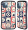 Head Case Designs Rosa E Blu Scuro Estate Nautica Cover Ibrida Compatibile con Apple iPhone 13