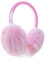 Gifts Treat Mädchen Pailletten Ohrenschützer - Kinder Winter Warme Plüsch Ohrwärmer Mit Flip Pailletten Design, Verstellbar, Süß Und Flauschig, Rosa, M