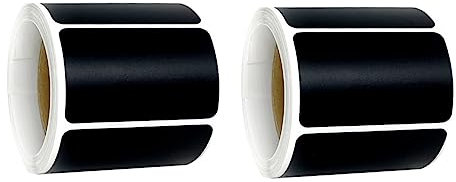 STOBOK 4rolls Chalkboard Labels for Bottles Sticker Packs for Home Office School Restaurant