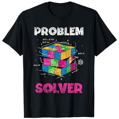 Problemlöser Zauberwürfel Speedcubing Zauberwürfeln Cubing T-Shirt