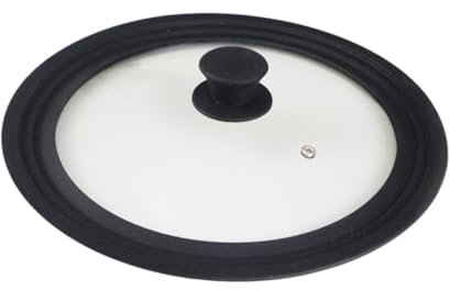 PRETYZOOM Poêle couvercles de batterie de cuisine de remplacement couvercle de marmite couvercle poele couvercle de casserole multi-tailles couvercle universel Anti-chute cache-pot