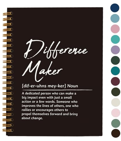 OXW Difference Maker Geschenk-Notizbuch, Tagebuch, coole Geschenke für Chef, Kollegen
