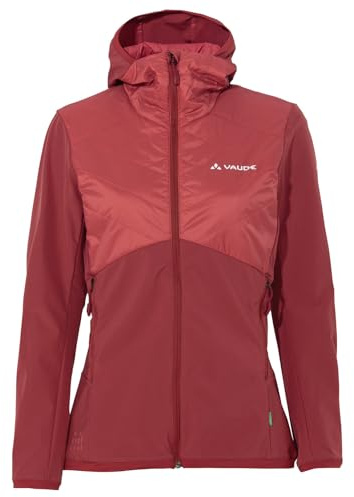VAUDE Women's Brenva Jacket, leichte Damen Hybrid-Isolationsjacke für den Bergsport, Passform: Slim fit, redeva, 44