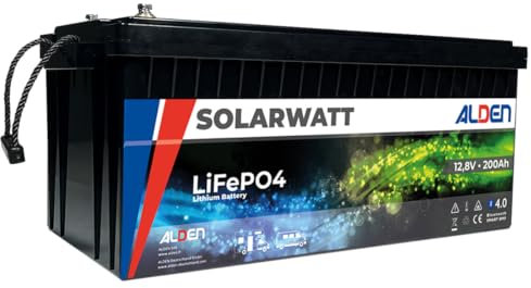 Alden Batteria al litio 200 Ah SolarWatt LifePO4 Bluetooth