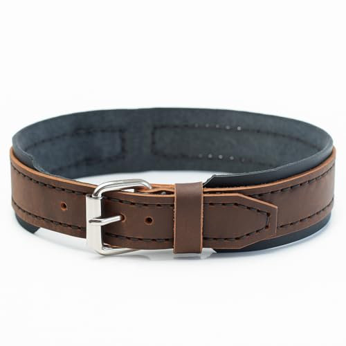 hecho. Handgefertigtes Hundehalsband | 54-60 cm (XL) | für große Hunde wie Deutscher Schäferhund, Cane Corso