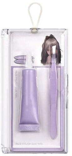 Pegamento de Pestañas para Racimos,Cluster Lashes Long Lasting Bond Pegamento Adhesivo,Cluster Adhesivo Pestañas,Adhesivo Pestañas Postizas Artificiales,Pegamento para Pestañas y Pinzas