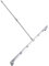 Kärcher Flächenreiniger Für Hochdruckreiniger, Dachrinnenreiniger 39.37inch Stainless Steel 1/4inch Quick Connector 7 SprüHDüsen Wasserbesen Mit Teleskopstiel for Home (for Undercarriage Cleaner)