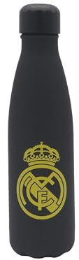 CyP Brands- Real Madrid, Botella, Botella de Agua, Bidón, Cantimplora, Color Blanco, Producto Oficial