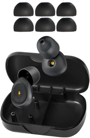 Mbiyhgta Ear Plugs for Noise Reduction - Silicone Ear Plugs - Hearing Protection Earplugs | for Sleeping Snoring Travel Airplane Concert Festival Work Construction Motorcycle Deep Focus