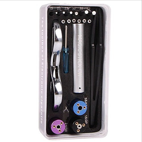 Bobbins DIY Tools Kit 6 in 1-Coil Jig DIY Draht Maker-Coil Wicklung Kit (silber)