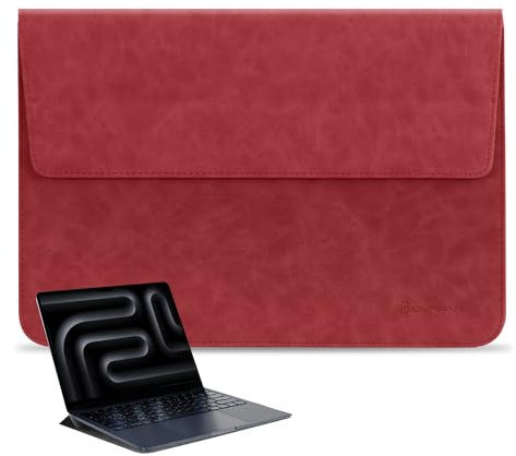 Omnpak 14 Zoll Laptophülle mit Ständer für 14.2 MacBook Pro Max M3/M2/M1,15 MacBook Air M3/M2/M1（2024-2012 Wasserabweisend Laptop Tasche