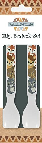 Lot de 2 cuillères à soupe en plastique (PP, sans bisphénol A et sans phtalates)