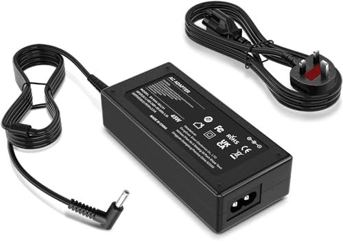 BIUBOTY Charger Adapter Compatible with HP 45W Laptop Charger for Elitebook/Chromebook/Pavilion/Envy/Spectre/Touchsmart Notebook/Probook HP 250 G7 G6/255 G7 741727-001 Laptop Charger Power Cable