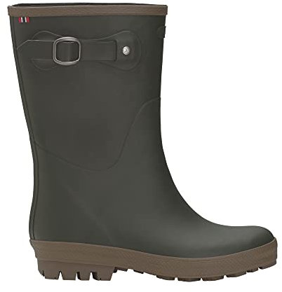 Viking Unisex He?d?d?a? Warm? Rain Boot, Olive Granite, 37 EU