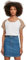 Urban Classics Ladies Contrast Raglan Tee Frauen T-Shirt weiß XXL 100% Baumwolle Basics, Streetwear