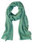 Invero, Merino Schal -Lilly, 100% Wolle (Jade hell)