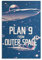 Filmposter Plan 9 From Outer Space Vintage Movie Poster and Wall Art Picture Print Modern Family Bedroom Decor Poster 20 x 30 cm