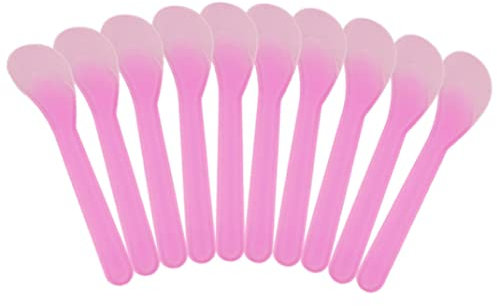 10pcs Cosmetic Spatules Makeup Applicator Sticks Facial Cream Mixing Spoon Beauty Scoop