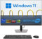 SIMPLETEK - All-in-One PC Display 27 Windows 11 | Core i9 12. Generation | 8GB RAM DDR4 SSD 120GB | Arbeit, Unterhaltung