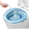 Naisidier Sitz Bath Vasca da Bagno Portatile sopra Il Water con sciacquone per Il Recupero in Gravidanza e Dopo Il Parto, emorroidi, Attacco per bidet