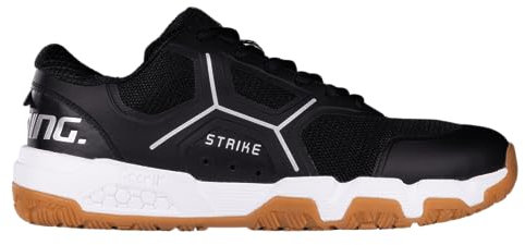 Salming Recoil Strike Herren Squashschuhe, Schwarz, 44 EU
